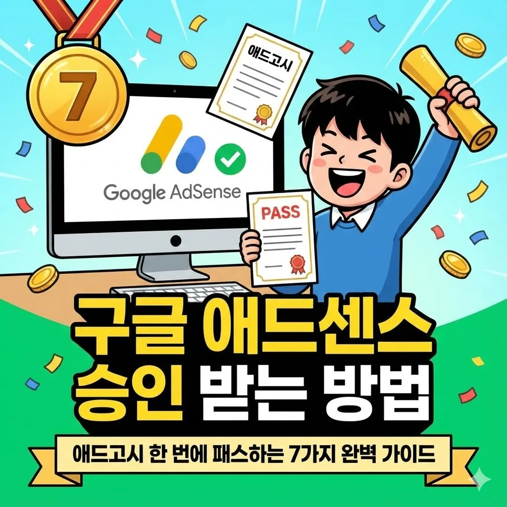 구글 애드센스 승인